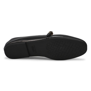 Women's Yelena Leather Ballet Flat - Black