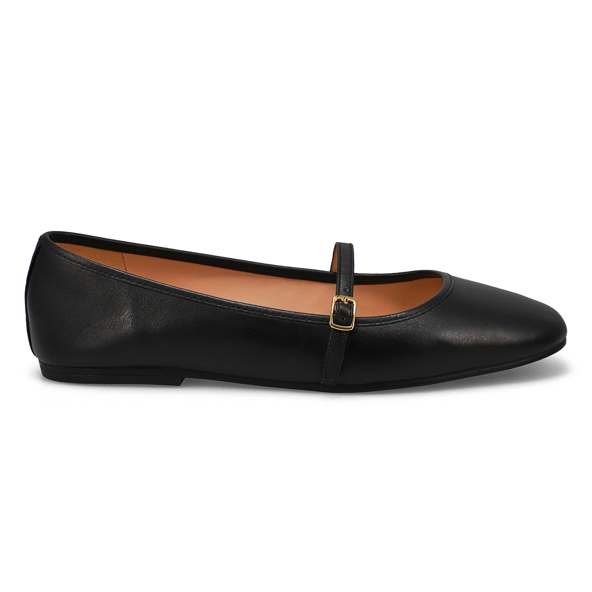 Women's Yelena Leather Ballet Flat - Black