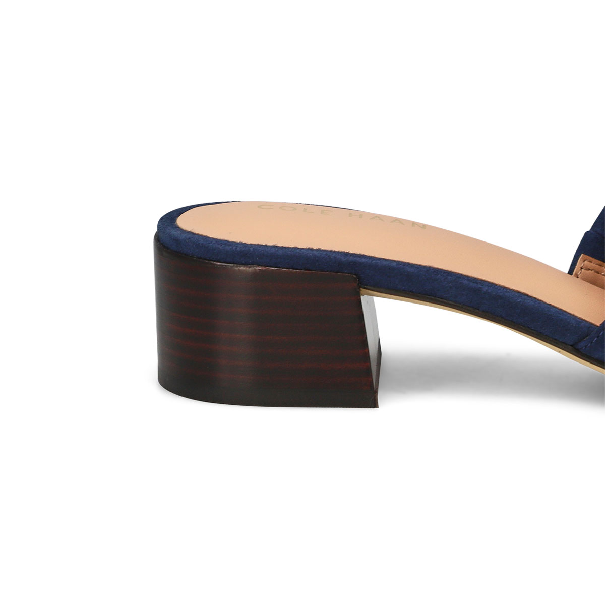 Women's Calli Suede Dress Slide Sandal - Navy Blazer Suede