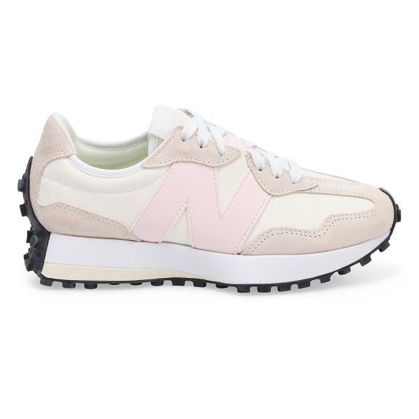 Women's 327 Lace Up Sneaker - Sea Salt/Pink Salt