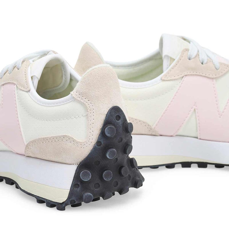 Women's 327 Lace Up Sneaker - Sea Salt/Pink Salt
