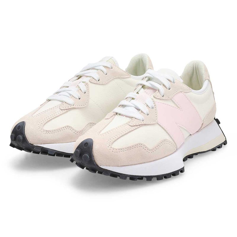 Women's 327 Lace Up Sneaker - Sea Salt/Pink Salt