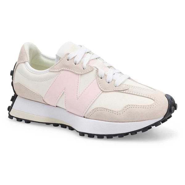 Women's 327 Lace Up Sneaker - Sea Salt/Pink Salt