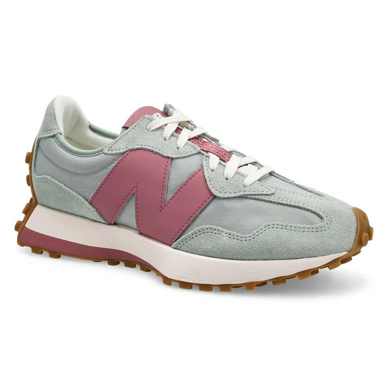 Women's  327 Lace Up Sneaker - Lone Star Grey/Rosewood