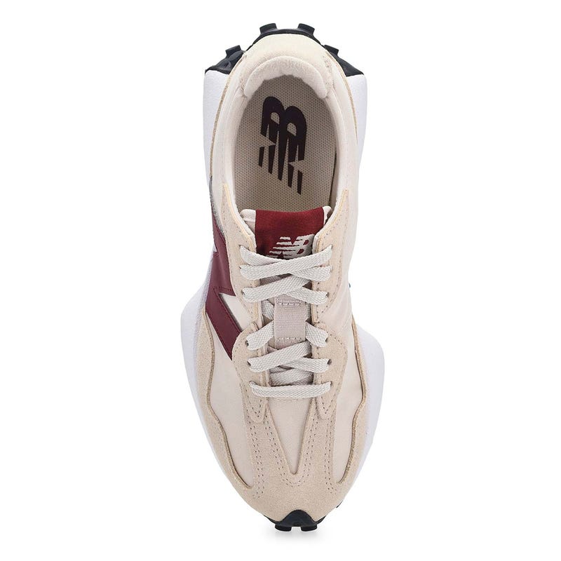 Women's 327 Lace Up Sneaker - Angora/Mulled Wine