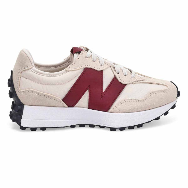 Women's 327 Lace Up Sneaker - Angora/Mulled Wine
