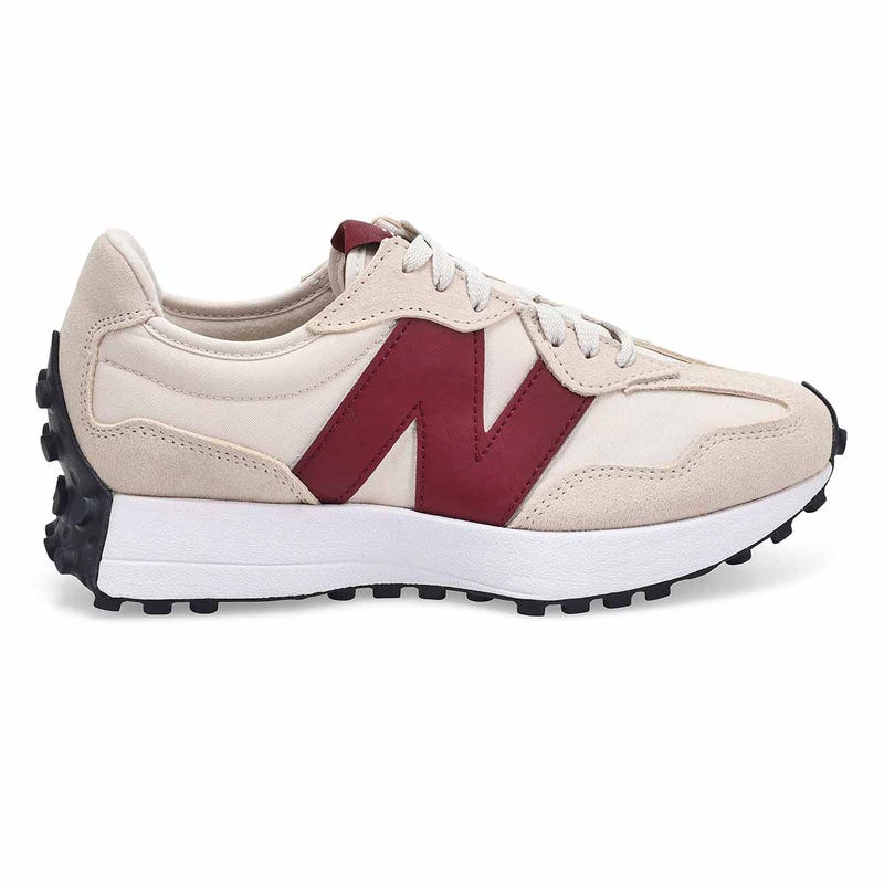 Women's 327 Lace Up Sneaker - Angora/Mulled Wine