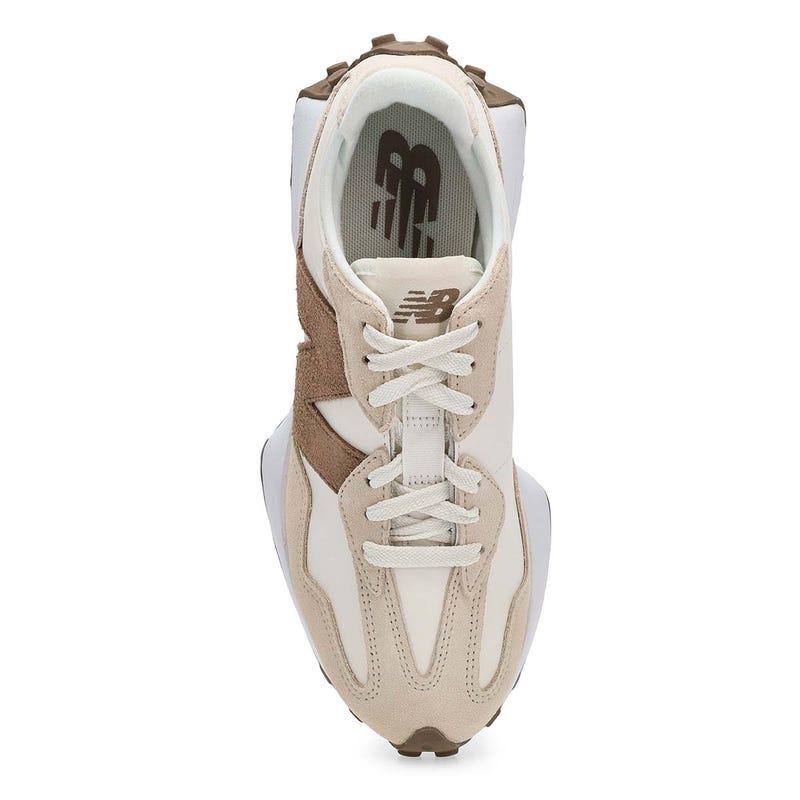 Woemn's  327 Lace Up Sneaker - Linen/Sea Salt/Mushroom