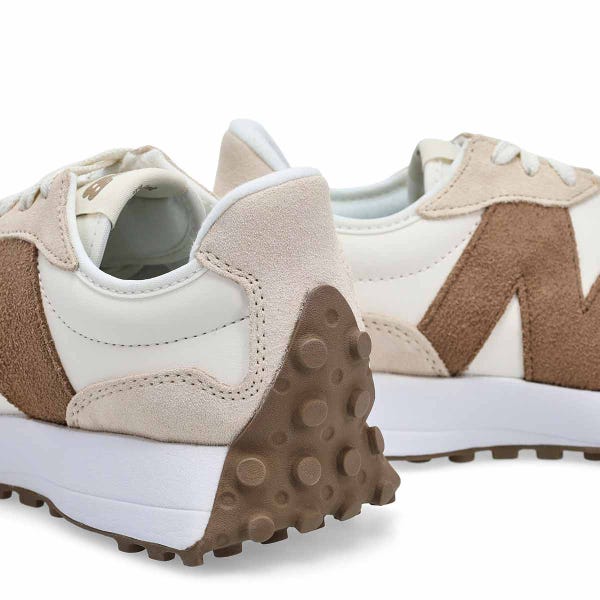 Woemn's  327 Lace Up Sneaker - Linen/Sea Salt/Mushroom