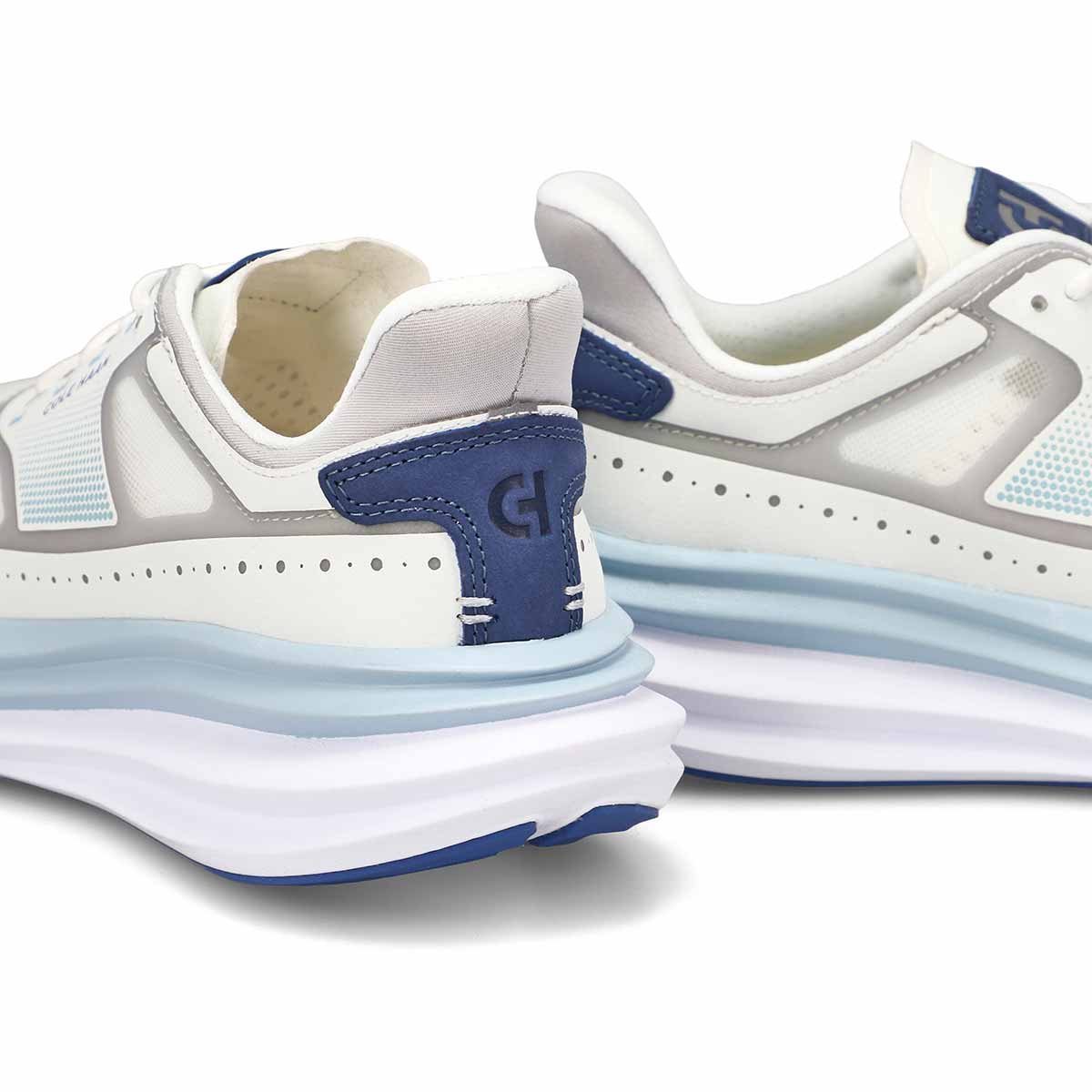 Baskets de performance ØRIGINALGRAND QUADSTAR, blanc optique/micropuce/bleu ciel, femmes