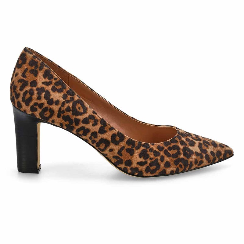 Women's Mylay Suede Dress Heel - Leopard