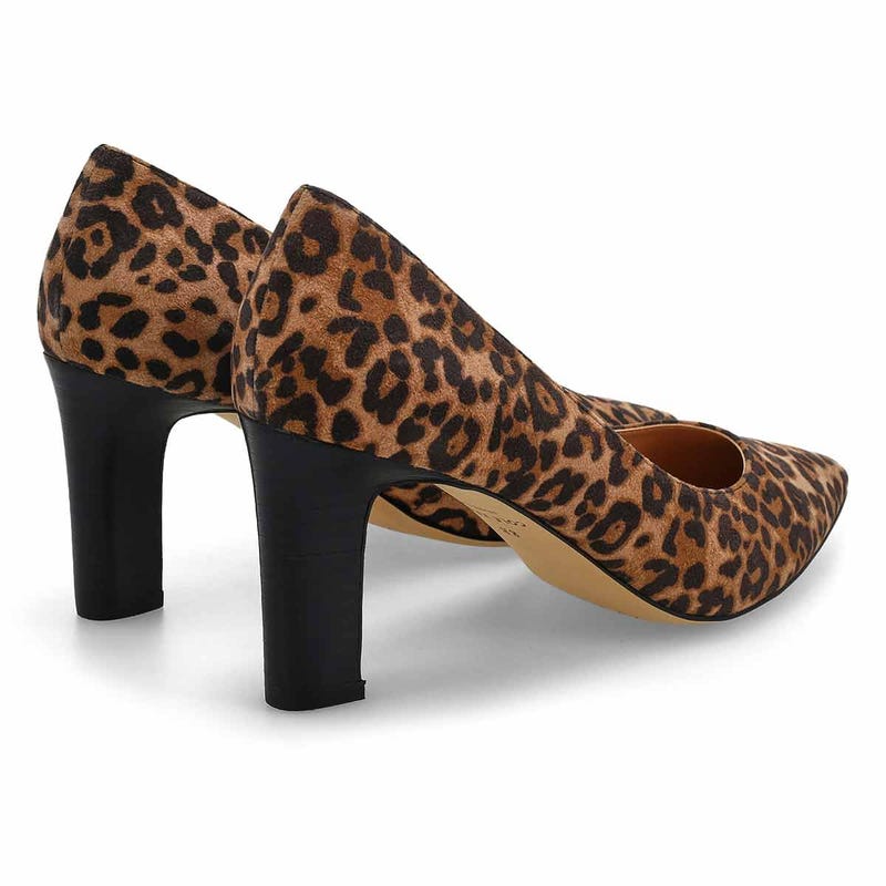 Women's Mylay Suede Dress Heel - Leopard