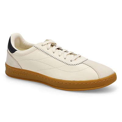 Lds Grand Crosscourt Brynn Casual Sneaker - Ivory/Silver