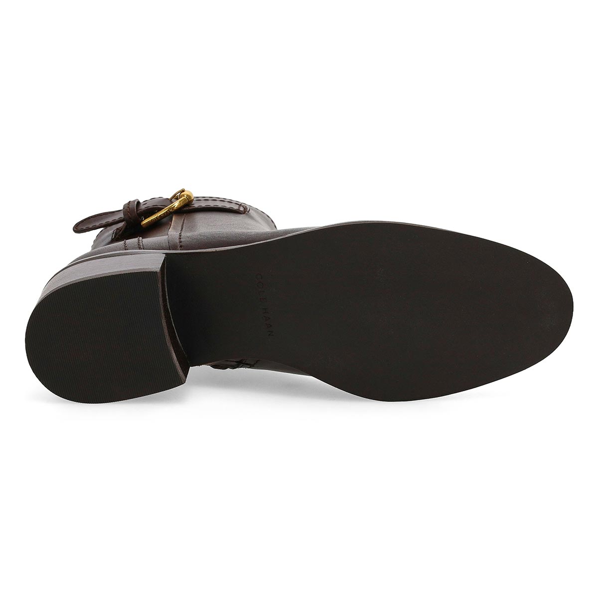 Bottine en cuir HANOVER BUCKLE, brun Madeira, femmes