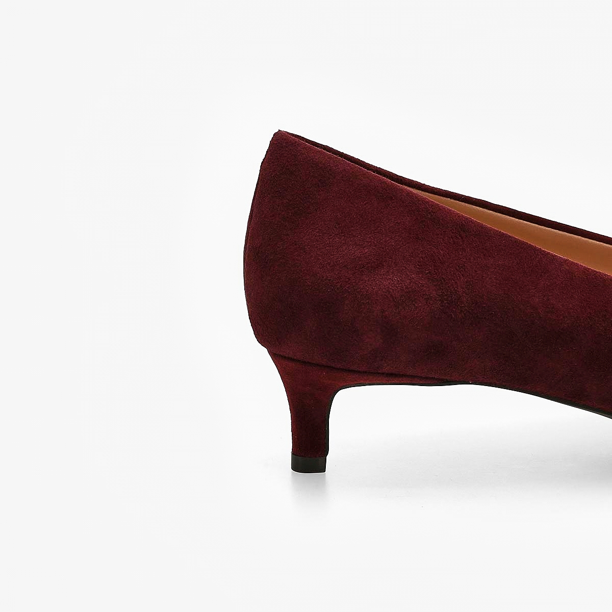 Escarpin habillé en suède GO-TO JOCELYN, grenat noir, femmes