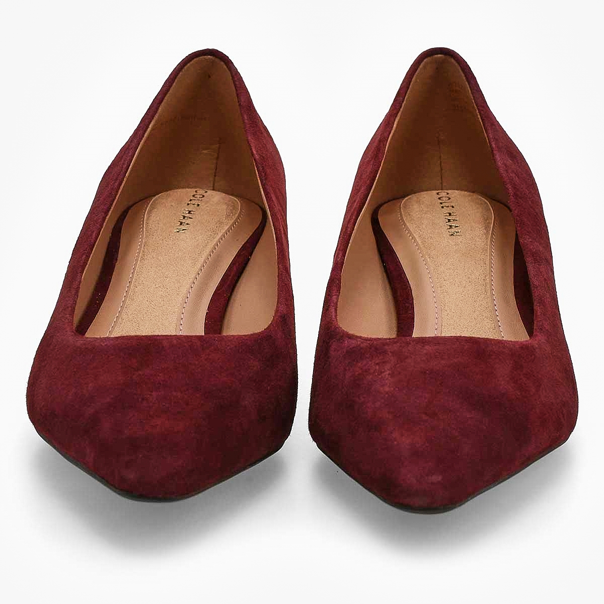 Escarpin habillé en suède GO-TO JOCELYN, grenat noir, femmes