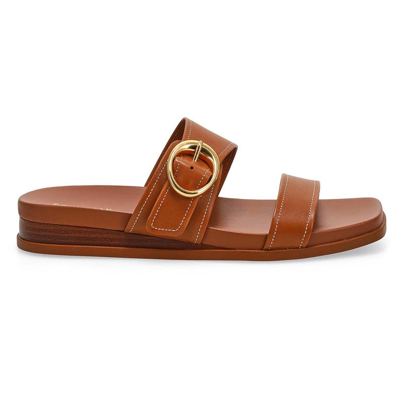 Women's Oaklynn Double Band Footbed Sandal - British Tan