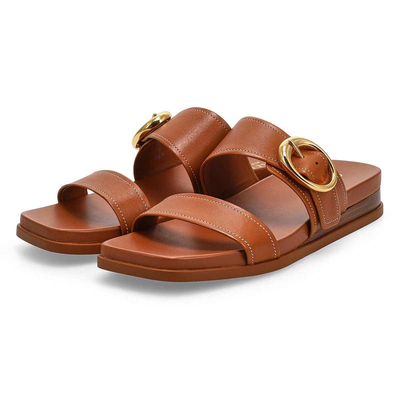 Women's Oaklynn Double Band Footbed Sandal - British Tan