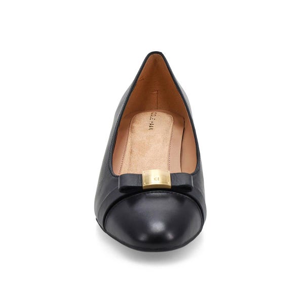 Chaussure à talon compensé GO-TO MALTA BOW, noir, femmes