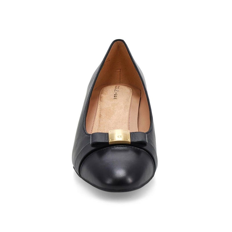 Chaussure à talon compensé GO-TO MALTA BOW, noir, femmes