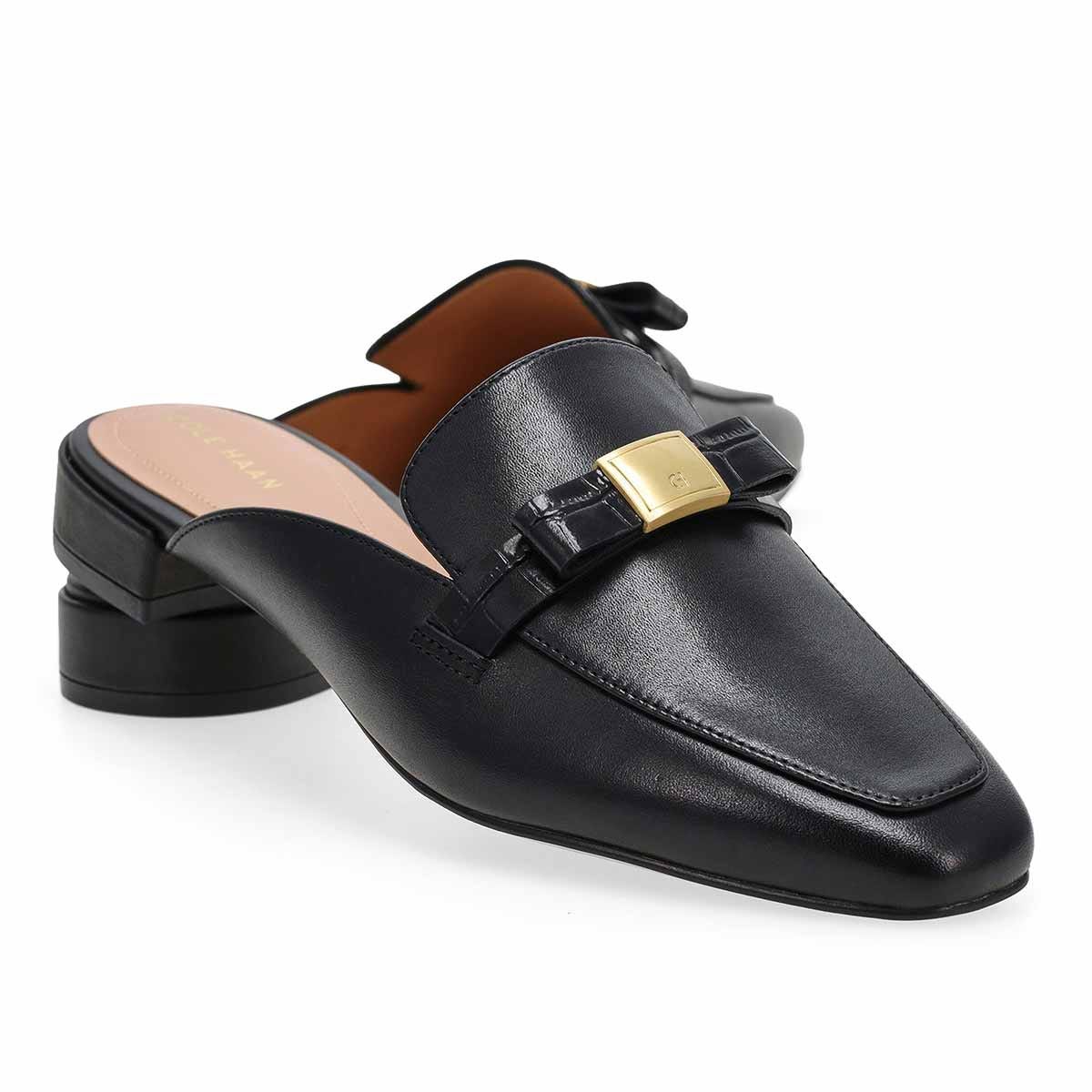 Mule habille PASHA BOW, noir, femmes
