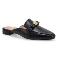 Women's  Pasha Bow Dress Mule - Black