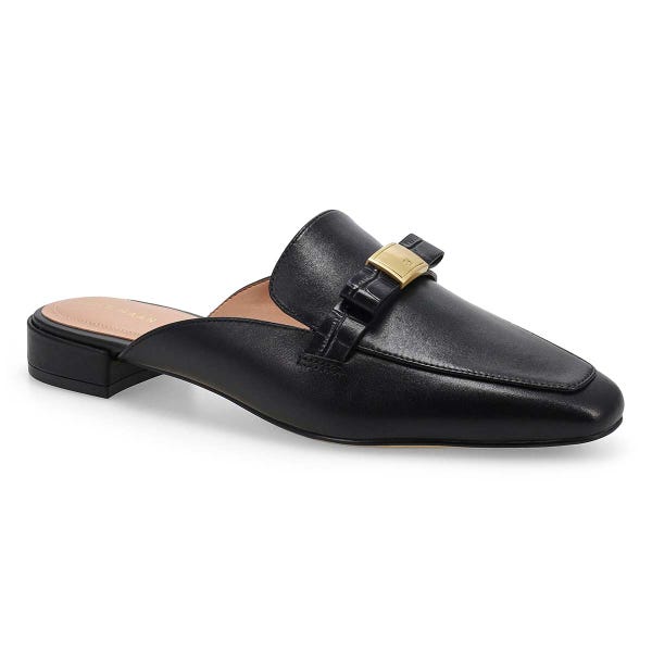 Women's  Pasha Bow Dress Mule - Black