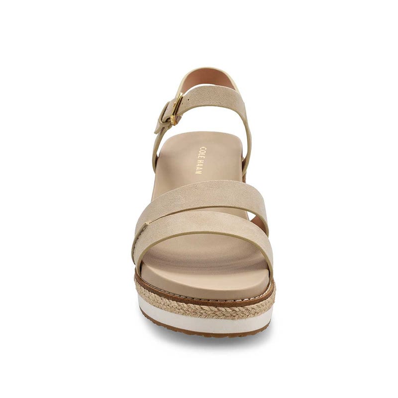 Women's Cloudfeel Ronnie Espadrille Wedge Sandal - Light Sesame/Natural