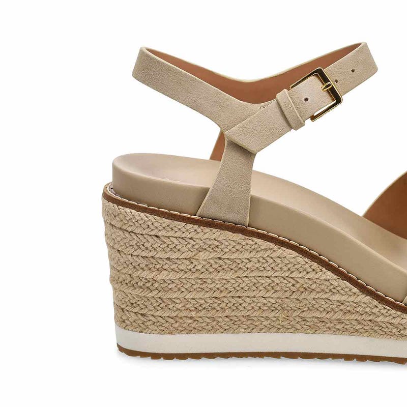 Women's Cloudfeel Ronnie Espadrille Wedge Sandal - Light Sesame/Natural