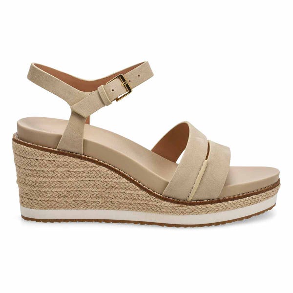 Women's Cloudfeel Ronnie Espadrille Wedge Sandal - Light Sesame/Natural
