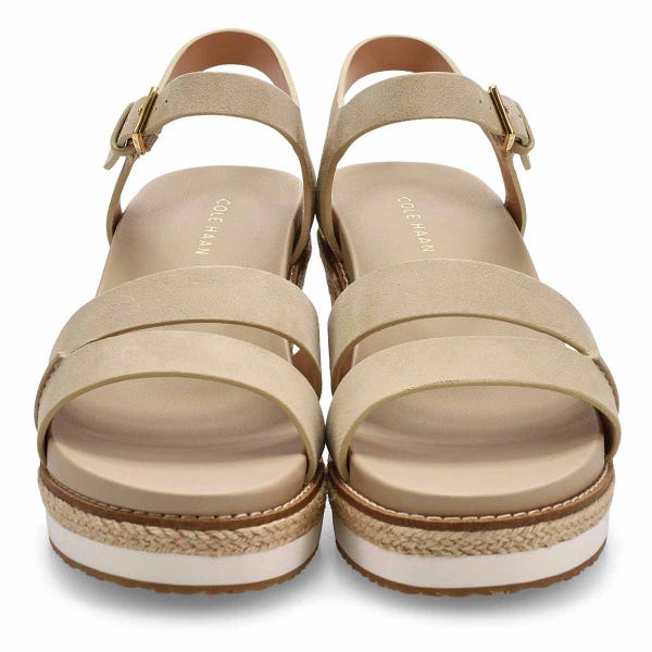 Women's Cloudfeel Ronnie Espadrille Wedge Sandal - Light Sesame/Natural