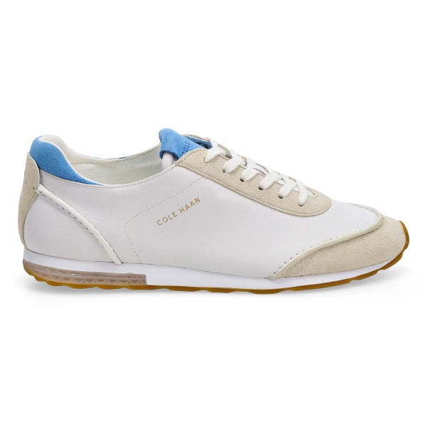 Women's Grandpro Energyweave Sneaker - White/Silver Birch/Azure Blue