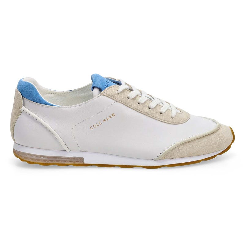 Women's Grandpro Energyweave Sneaker - White/Silver Birch/Azure Blue