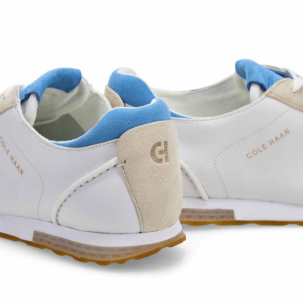 Women's Grandpro Energyweave Sneaker - White/Silver Birch/Azure Blue