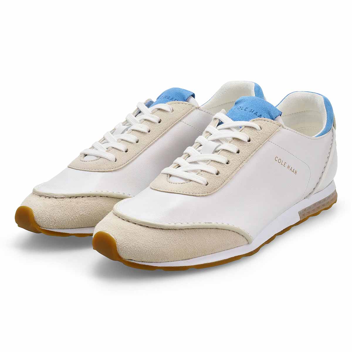 Baskets GRANDPRO ENERGYWEAVE, blanc/bouleau argenté/bleu azur, femmes