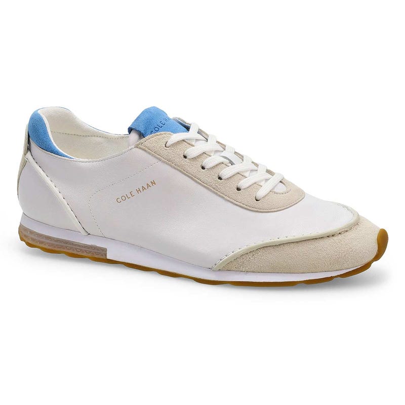 Women's Grandpro Energyweave Sneaker - White/Silver Birch/Azure Blue