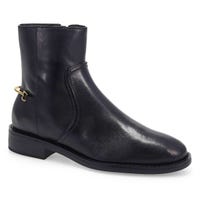 Women's Prue Bit Leather Ankle Boot - Black