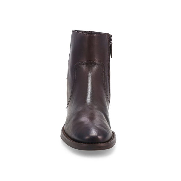 Women's Prue Bit Leather Ankle Boot - Dark Chocolate