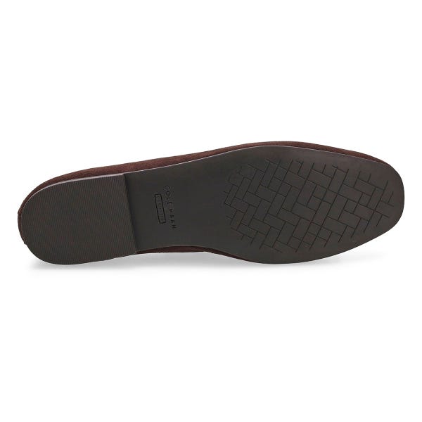 Women's  Yara Soft Suede Ballet Flat - Dark Chocolate