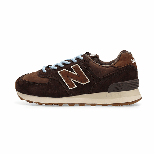 ココア ④ New Balance Women's 574 Lace Up Sneaker - Cho | SoftMoc.com