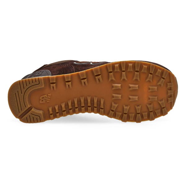 Women's 574 Lace Up Sneaker - Chocolate Brown