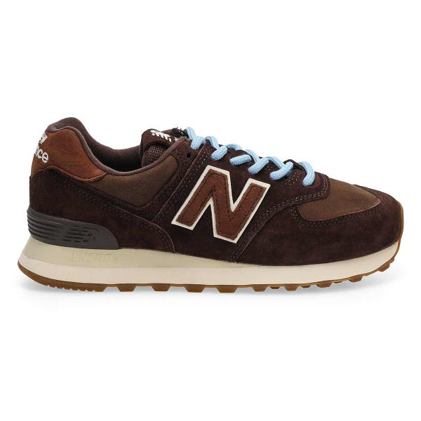 Women's 574 Lace Up Sneaker - Chocolate Brown