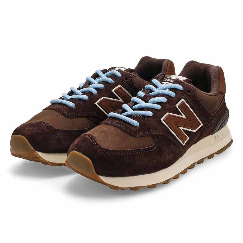 Women's 574 Lace Up Sneaker - Chocolate Brown