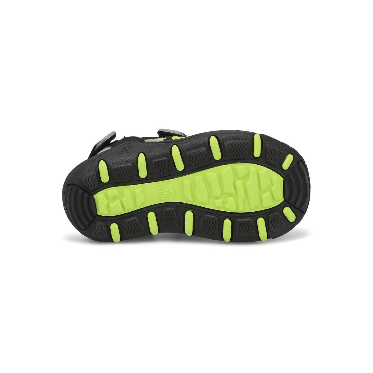 Infants' Wander Closed Toe Sandal - Black/Lime