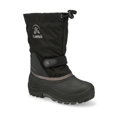 Bys Waterbug 5 Waterproof Winter Boot - Black/Charcoal