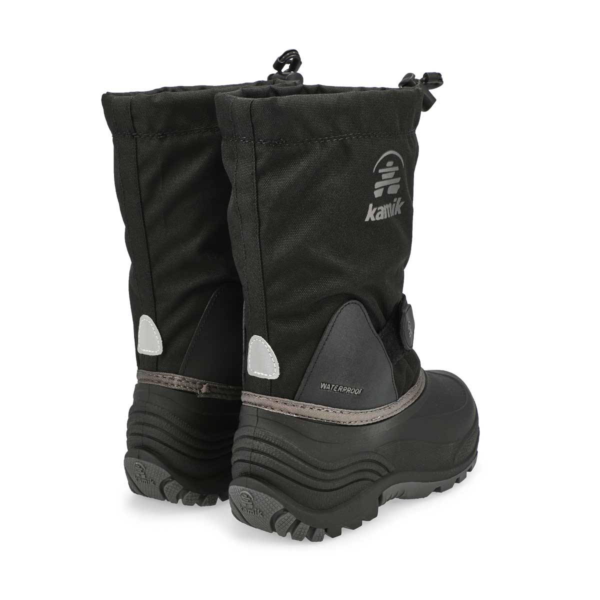 Botte d'hiver imperméable WATERBUG 5, noir/anthracite, garçons