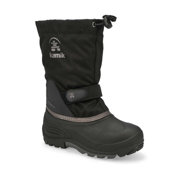 Boys' Waterbug 5 Waterproof Winter Boot - Black/Ch