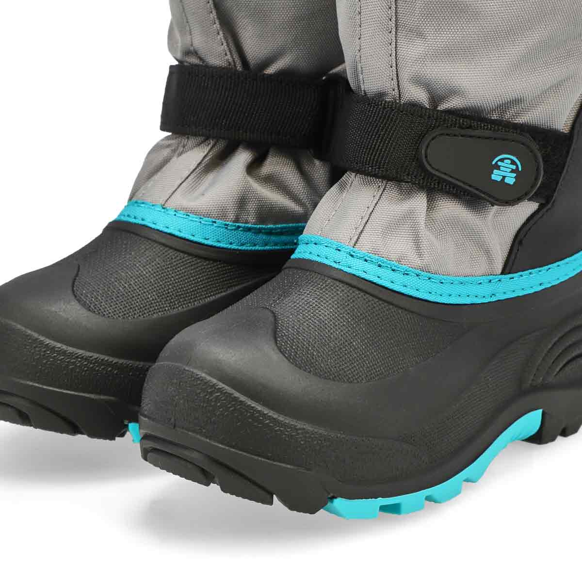 Girls' Waterbug 5 Waterproof Winter Boot - Medium Grey
