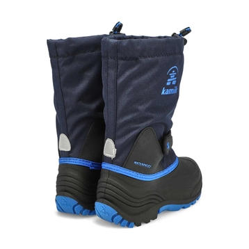 Boys' Waterbug 5 Waterproof Winter Boot - Navy Blu