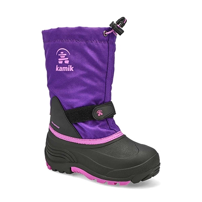 Grls Waterbug 5 Wtpf Winter Boot-Purple